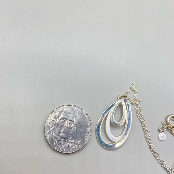 Boma Silver Teardrop Necklace - Picture 7 of 7